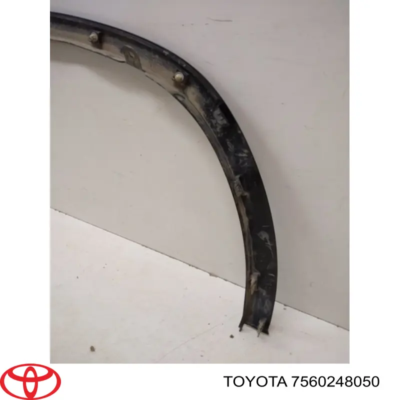 Poszerzenie (nakładka) reperaturki błotnika przedniego lewy 7560248050 Toyota