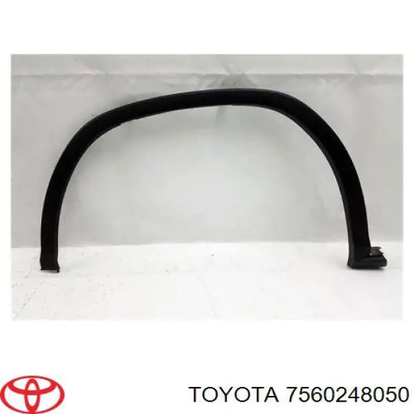 Poszerzenie (nakładka) reperaturki błotnika przedniego lewy 7560248050 Toyota
