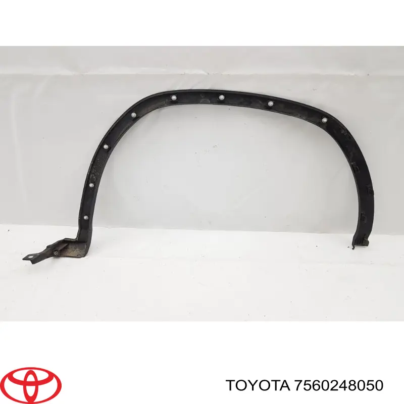 Do koszyka 7560248050 Toyota Poszerzenie (nakładka) reperaturki błotnika przedniego lewy