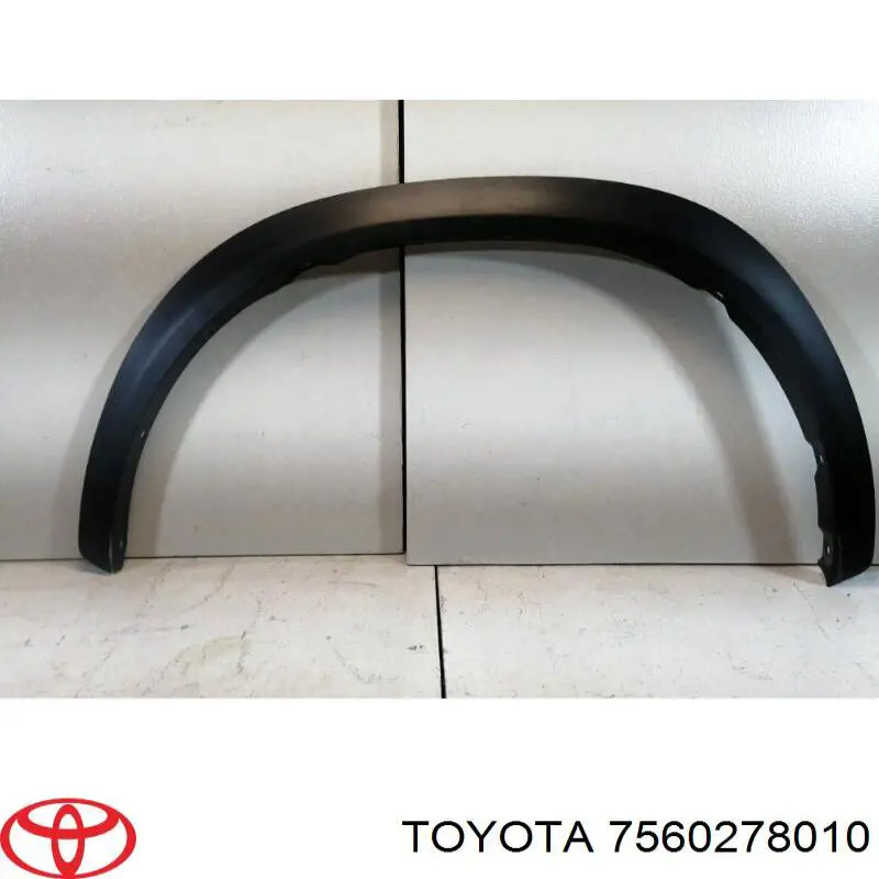 Poszerzenie (nakładka) reperaturki błotnika przedniego lewy Toyota 7560278010 cena, od 35,12 USD