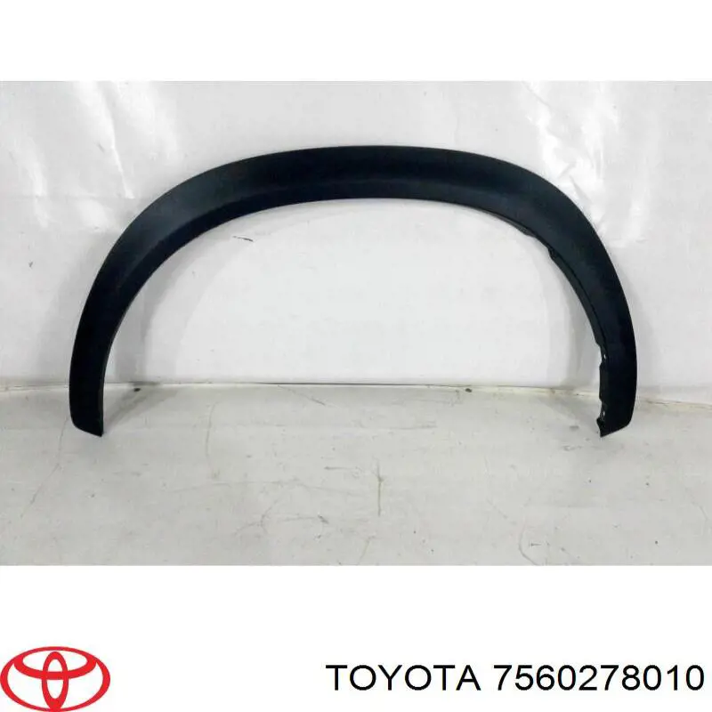 7560278010 Toyota Poszerzenie (nakładka) reperaturki błotnika przedniego lewy