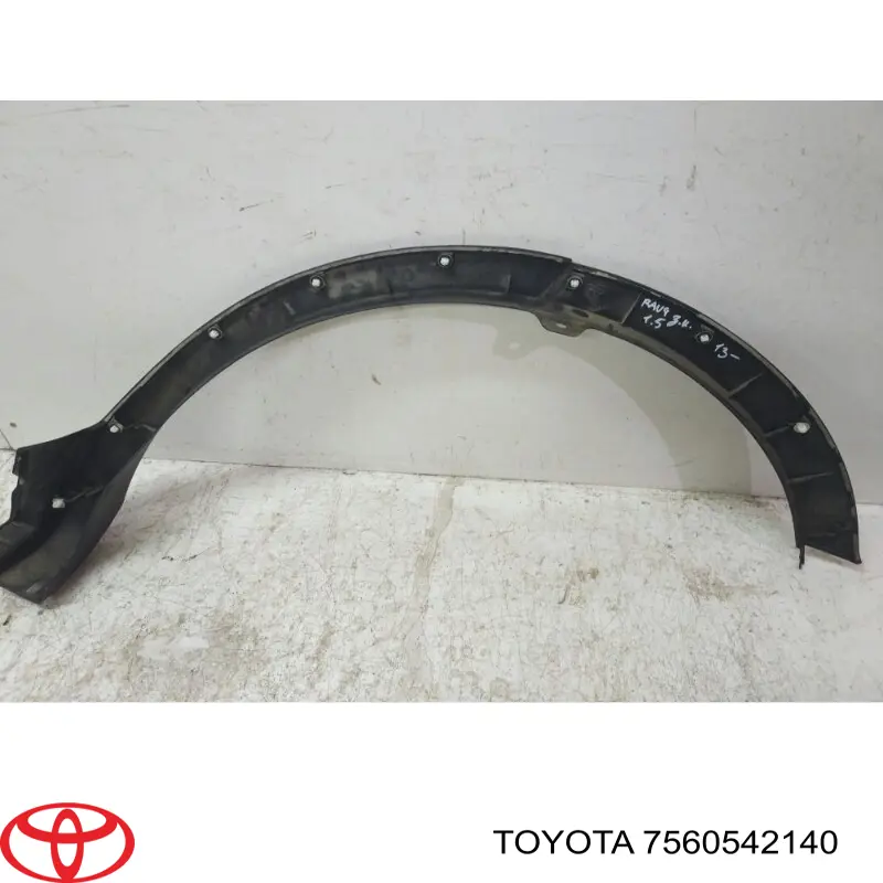 Do koszyka 7560542140 Toyota Listwa ochronna błotnika tylnego prawego