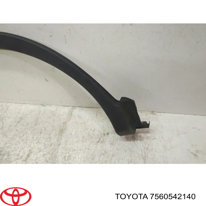 Listwa ochronna błotnika tylnego prawego Toyota 7560542140 cena, od 84,81 USD