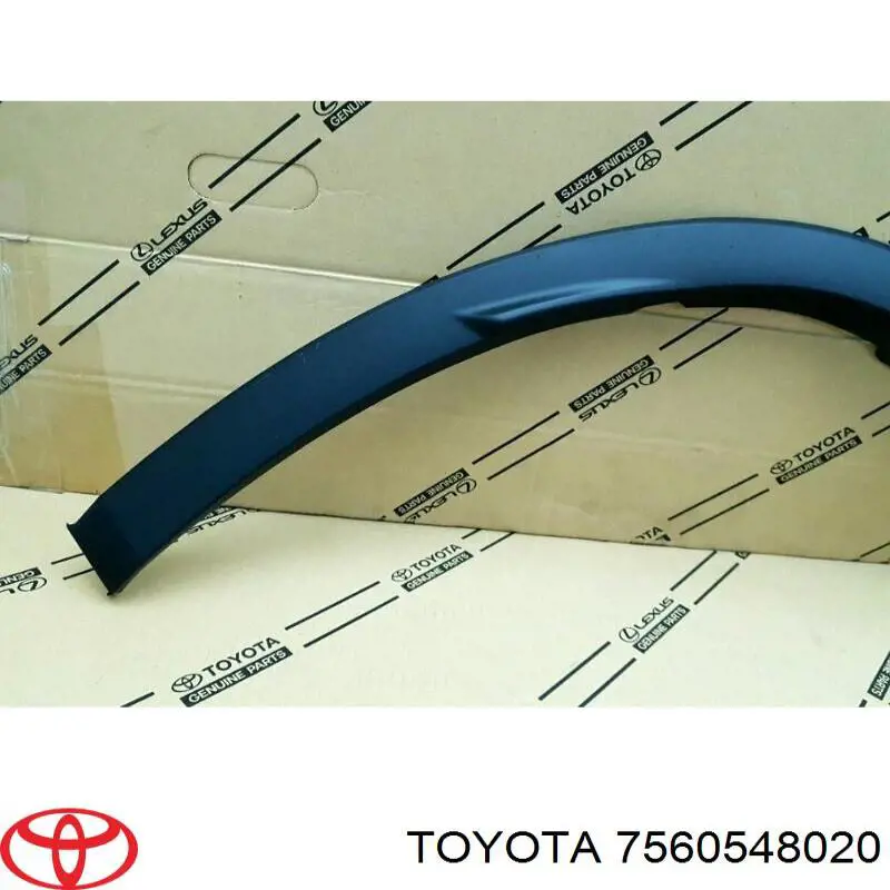 Listwa ochronna błotnika tylnego prawego Toyota 7560548020 cena, od 63,77 USD