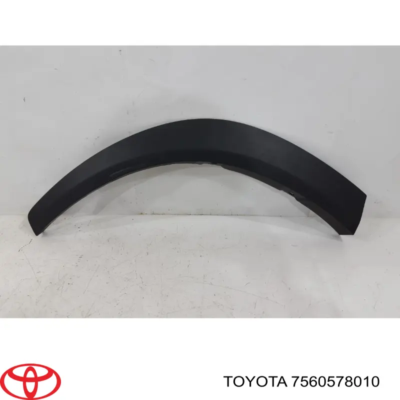 7560578010 Toyota Poszerzenie (nakładka) reperaturki tylnego błotnika prawy