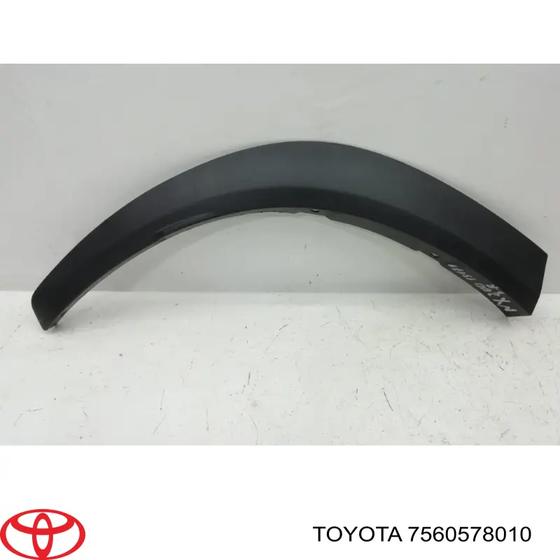 Poszerzenie (nakładka) reperaturki tylnego błotnika prawy Toyota 7560578010 cena, od 10,98 USD