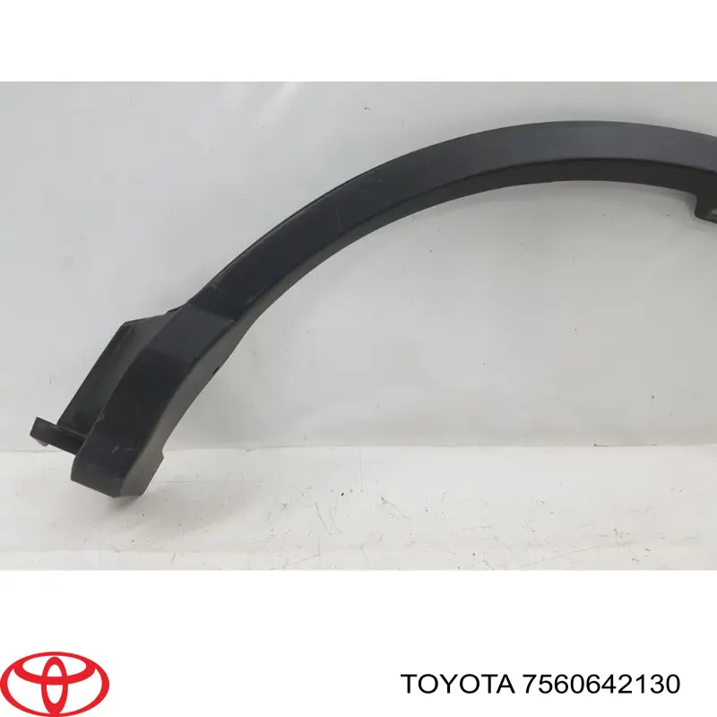 Poszerzenie (nakładka) reperaturki tylnego błotnika lewy Toyota 7560642130 cena, od 74,49 USD