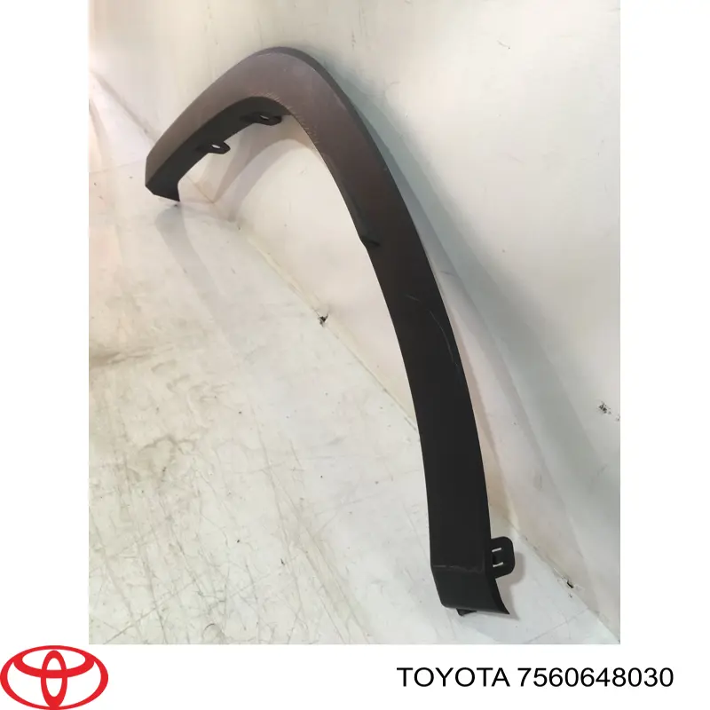 7560648030 Toyota Poszerzenie (nakładka) reperaturki tylnego błotnika lewy