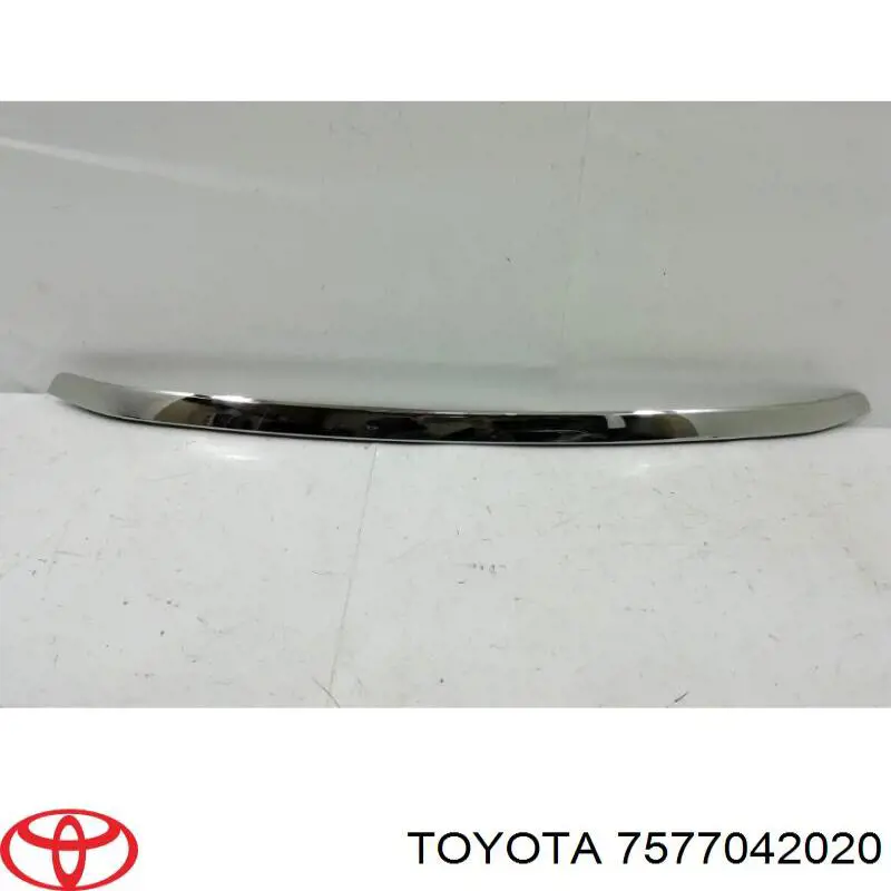 Do koszyka Listwa ochronna maski Toyota RAV4 III A3