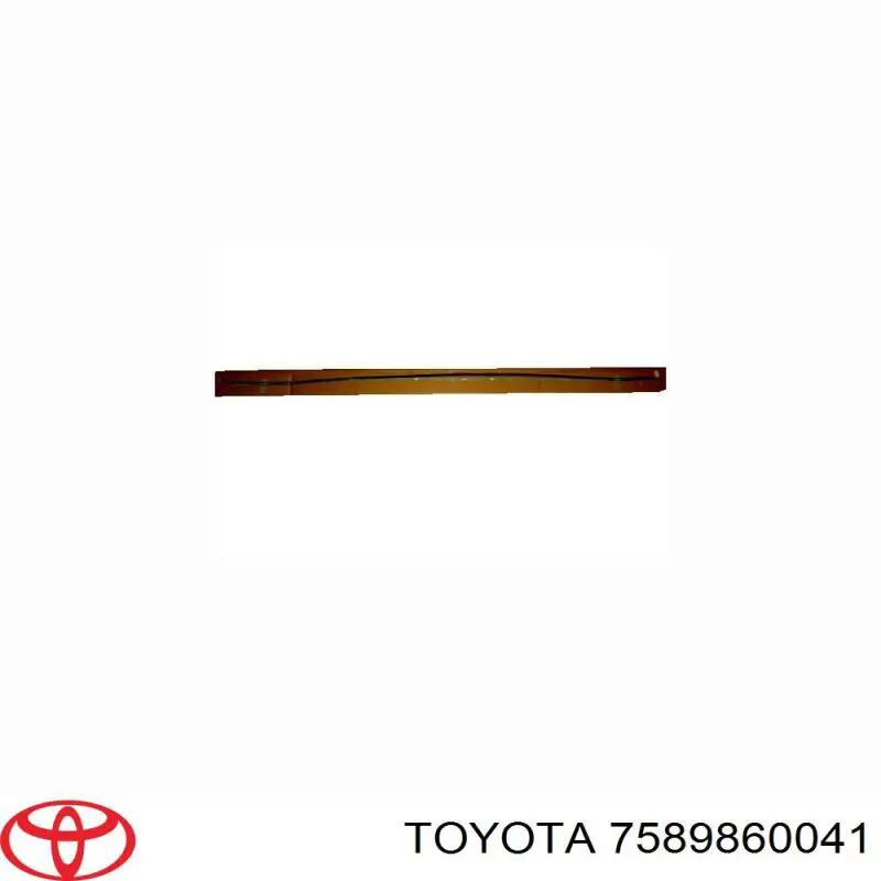 7589860041 Toyota Spinka mocowania nadkola przedniego