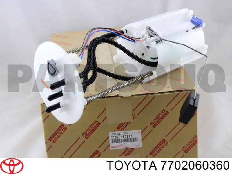 7702060360 Toyota Moduł pompy paliwowej z czujnikiem poziomu paliwa