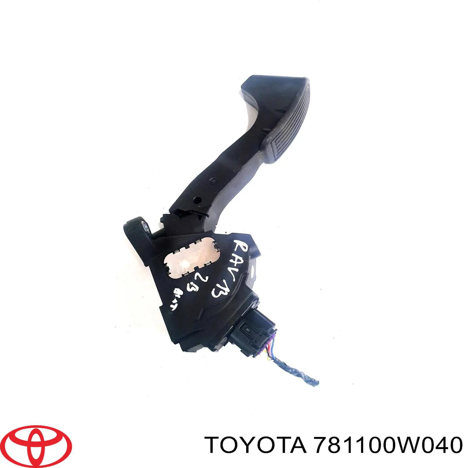 Pedał przyspieszenia (gazu) Toyota 781100W040 cena, od 42,56 USD