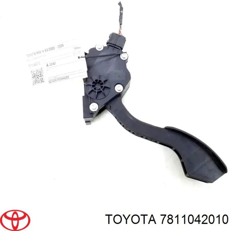 7811042010 Toyota Pedał przyspieszenia (gazu)