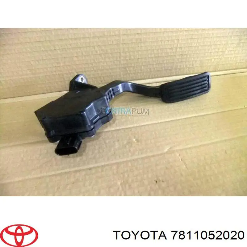 7811052020 Toyota Pedał przyspieszenia (gazu)