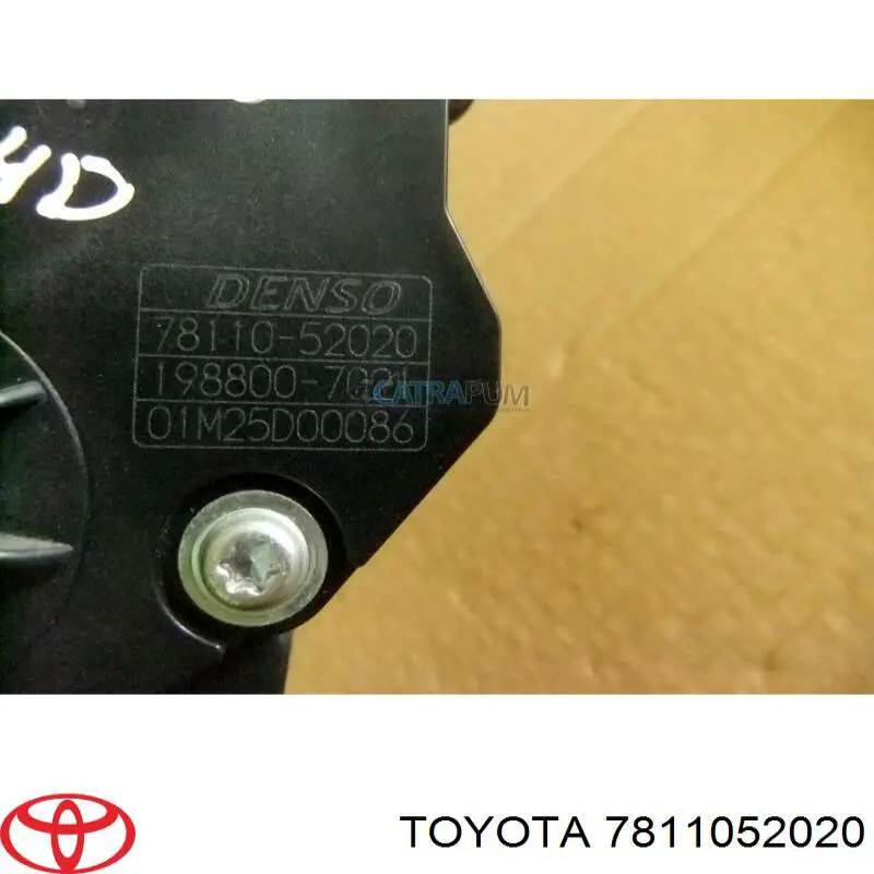 Pedał przyspieszenia (gazu) Toyota 7811052020 cena, od 57,89 USD