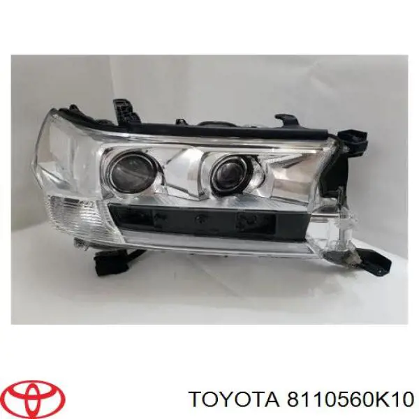 Reflektor prawy Toyota 8110560K10 cena, od 4204,43 USD
