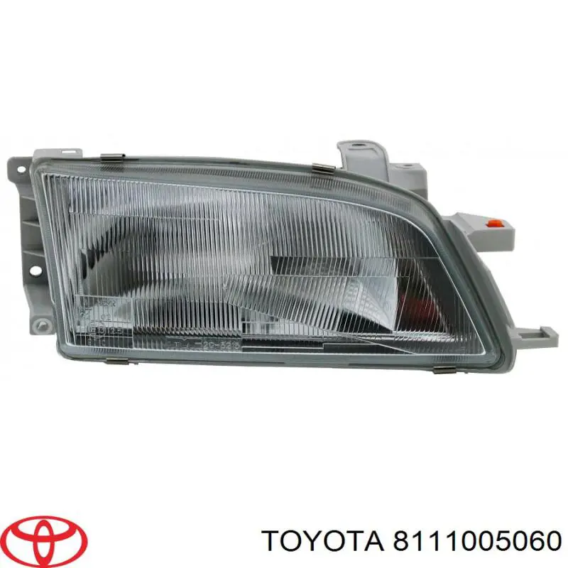 Reflektor prawy 8111005060 Toyota
