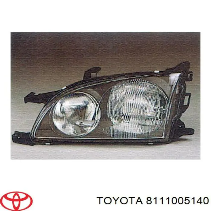 Reflektor prawy do Toyota Avensis I T22
