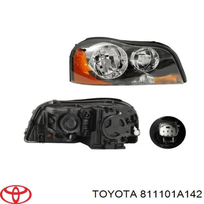 Reflektor prawy do Toyota Corolla  E8