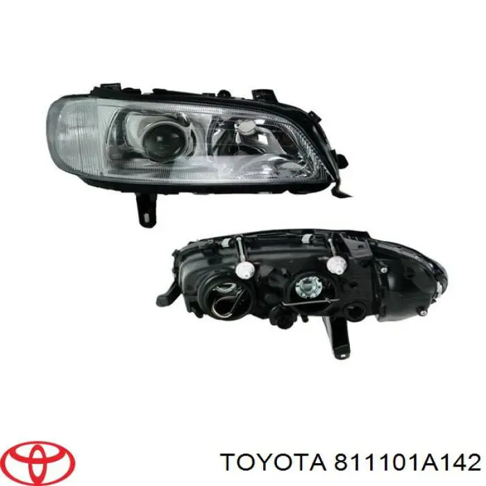  Reflektor prawy Toyota Corolla 