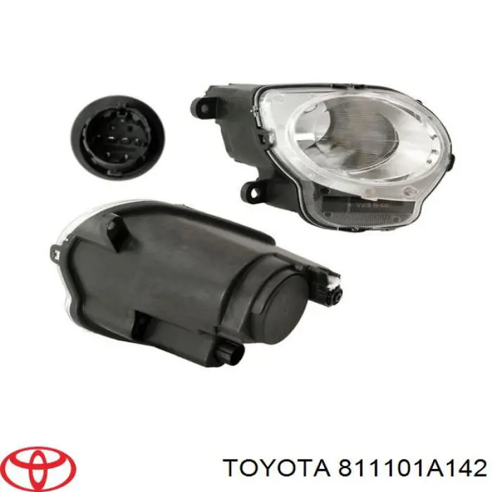 Reflektor prawy Toyota Corolla liftback (E8) (1983 - 1988) cena, od 111,03 USD