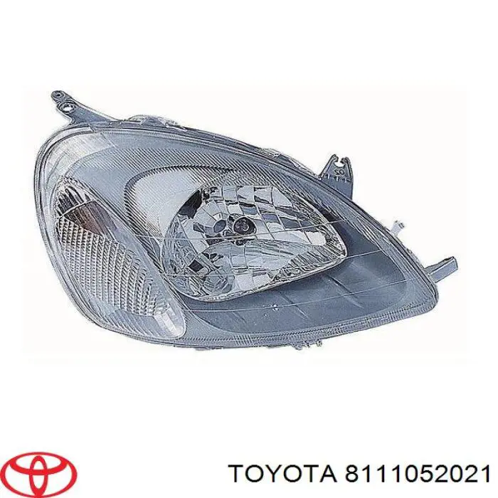 Do koszyka 8111052021 Toyota Reflektor prawy