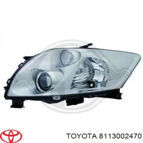Reflektor prawy Toyota 8113002470 cena, od 194,53 USD