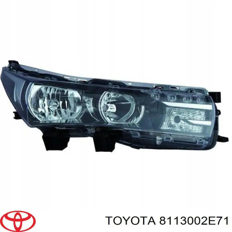 20F049052B TYC Reflektor prawy