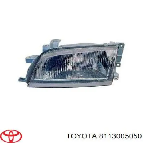 Do koszyka 8111005060 Toyota Reflektor prawy