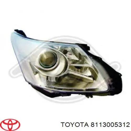 8113005312 Toyota Reflektor prawy