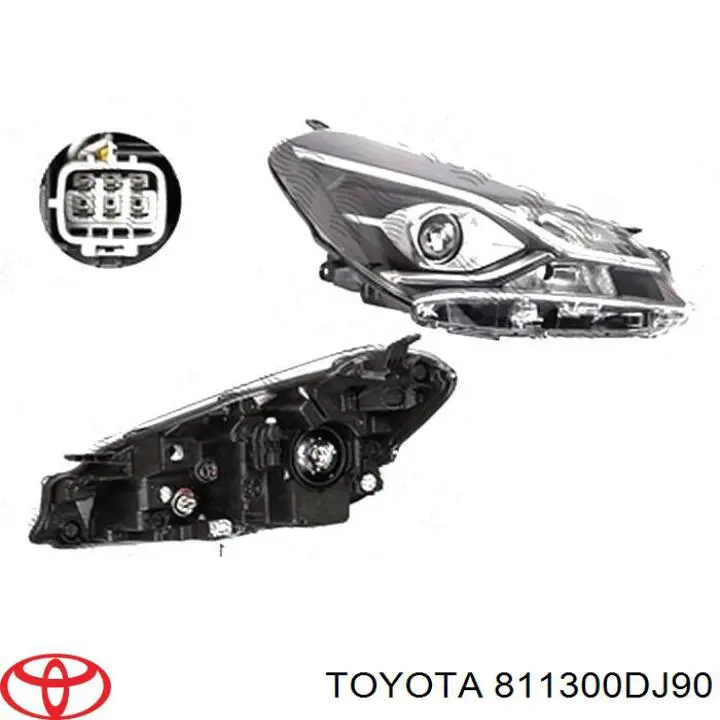 811300DJ90 Toyota Reflektor prawy