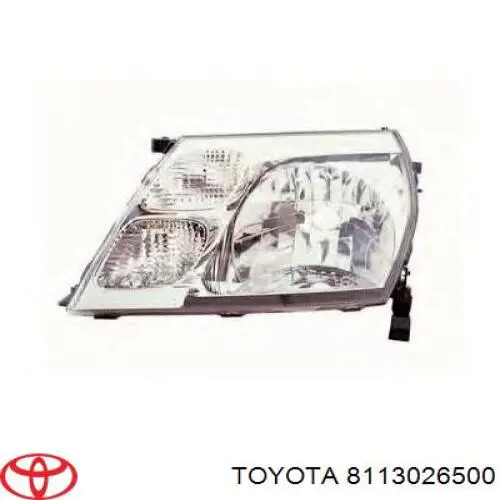 816710E Polcar Reflektor prawy