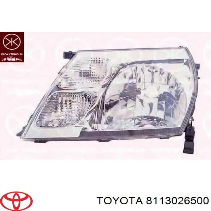 Reflektor prawy 816710E Polcar