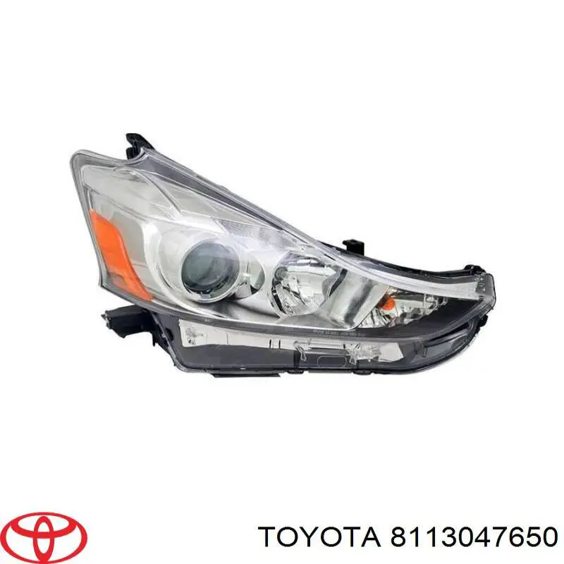 8113047650 Toyota Reflektor prawy