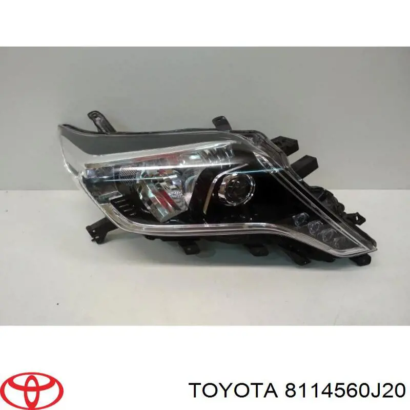 Reflektor prawy Toyota 8114560J20 cena, od 476,84 USD