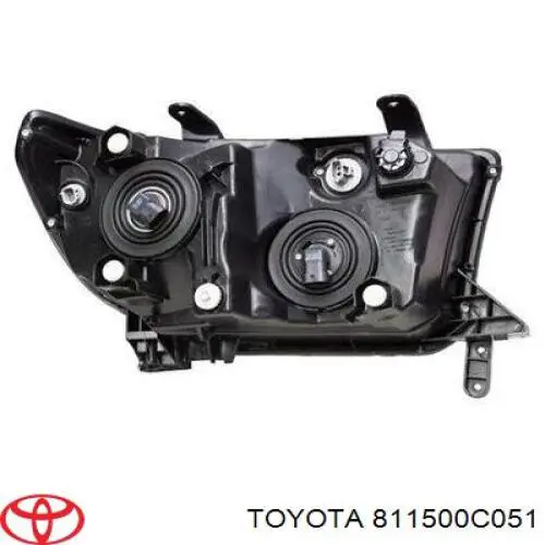 Reflektor lewy do Toyota Tundra  K5, K6