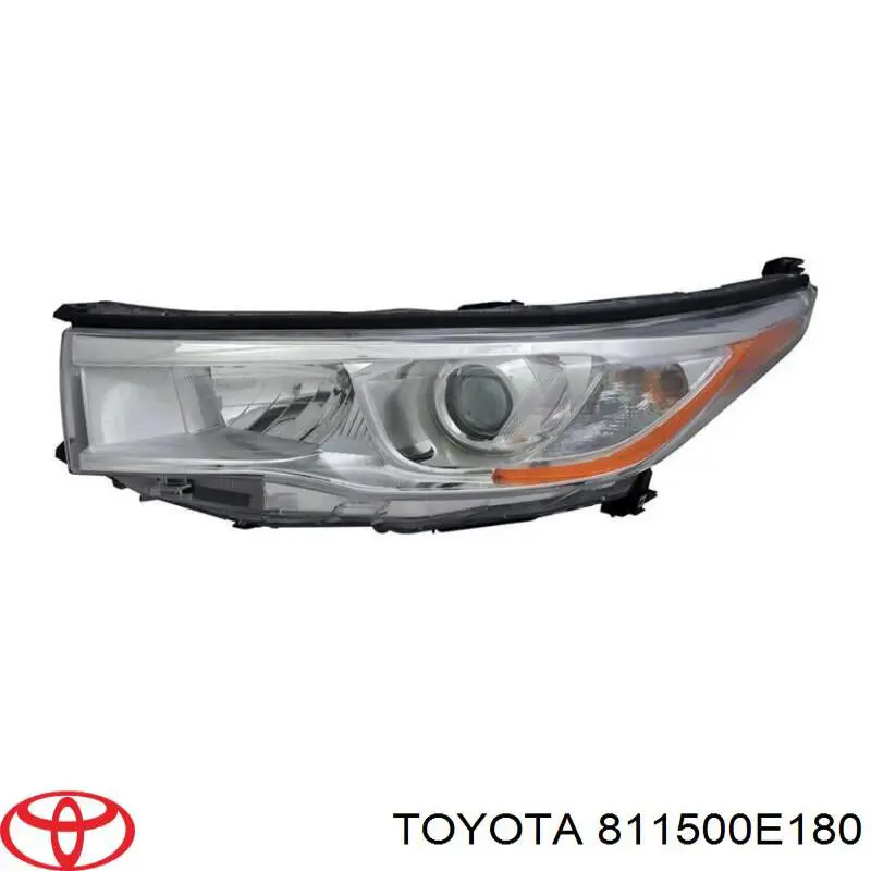Reflektor lewy Toyota 811500E180 cena, od 843,61 USD