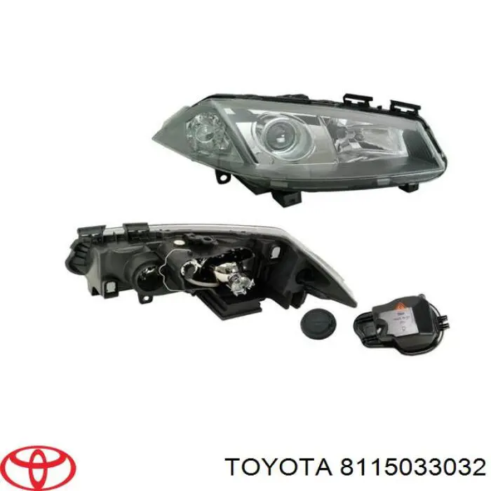 Reflektor lewy do Toyota Camry III V10