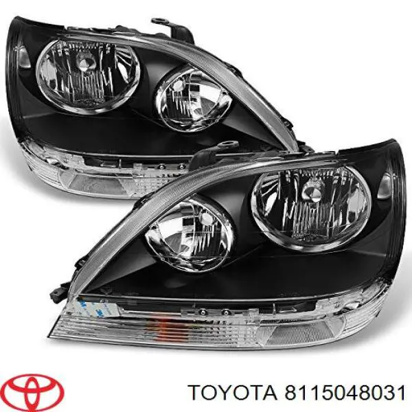 Reflektor lewy do Lexus RX 300 MCU1