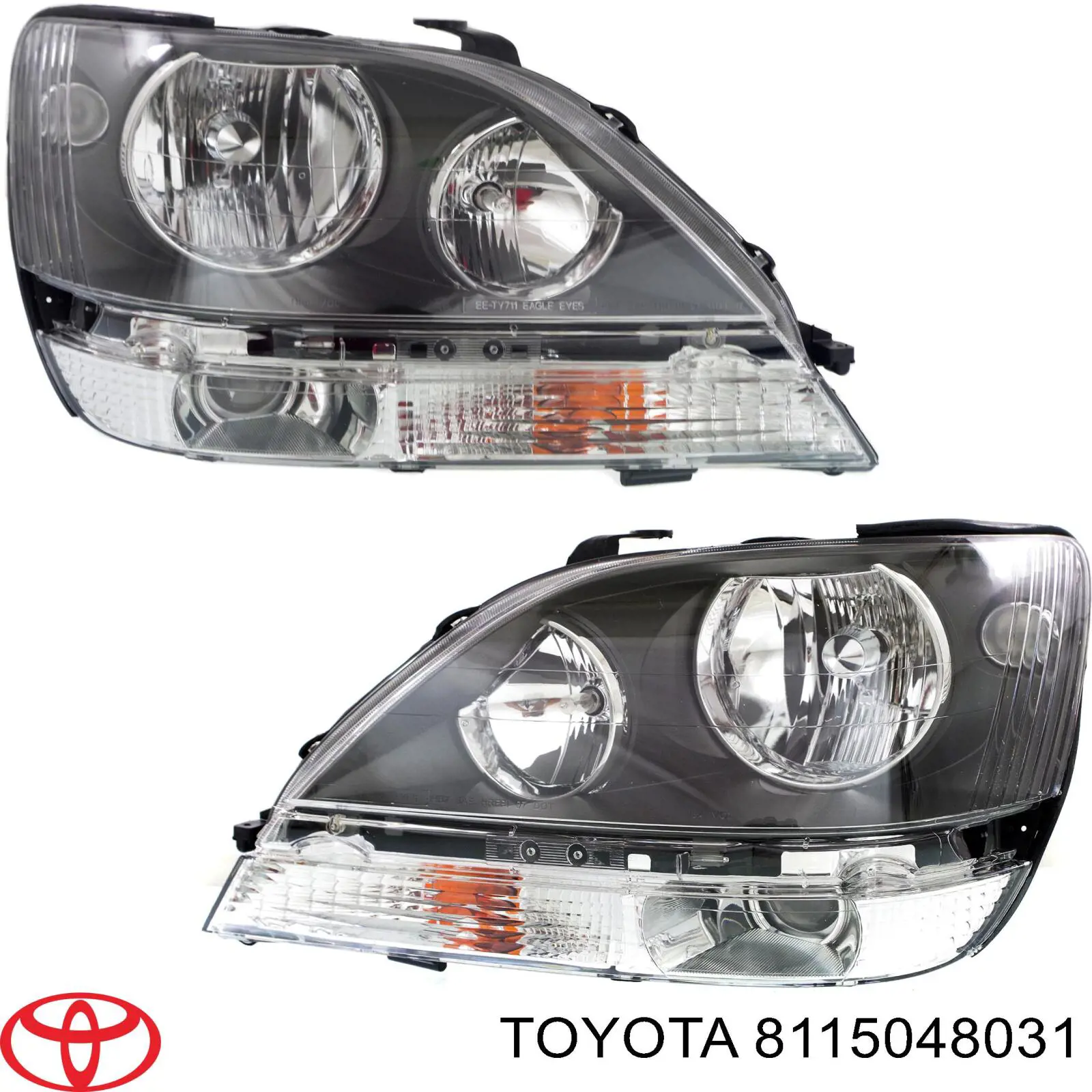 Reflektor lewy Lexus RX 300 SUV (MCU1) (1998 - 2003) cena, od 38,26 USD