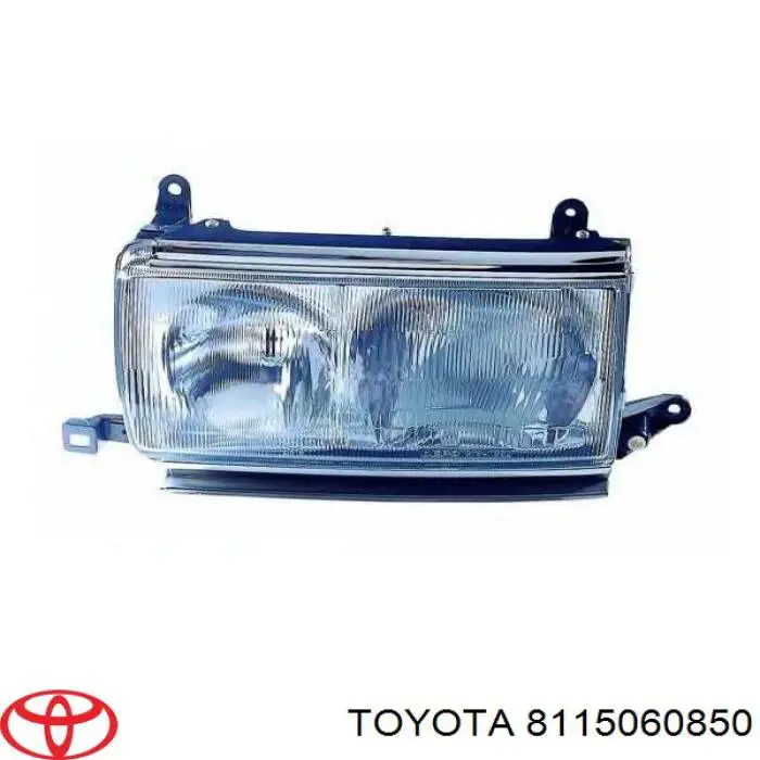 Do koszyka 8115060850 Toyota Reflektor lewy