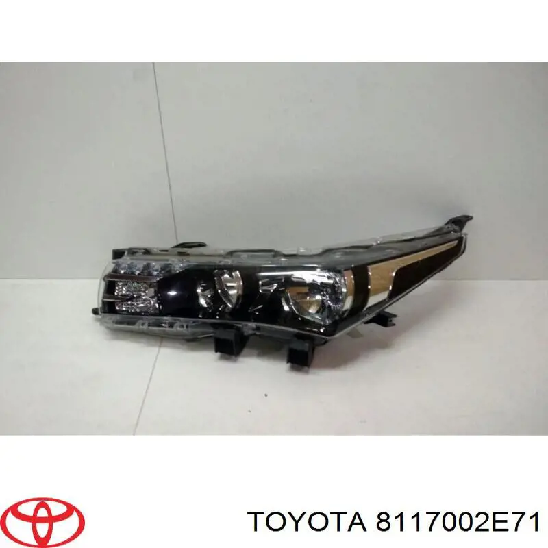 Reflektor lewy 20F050052B TYC