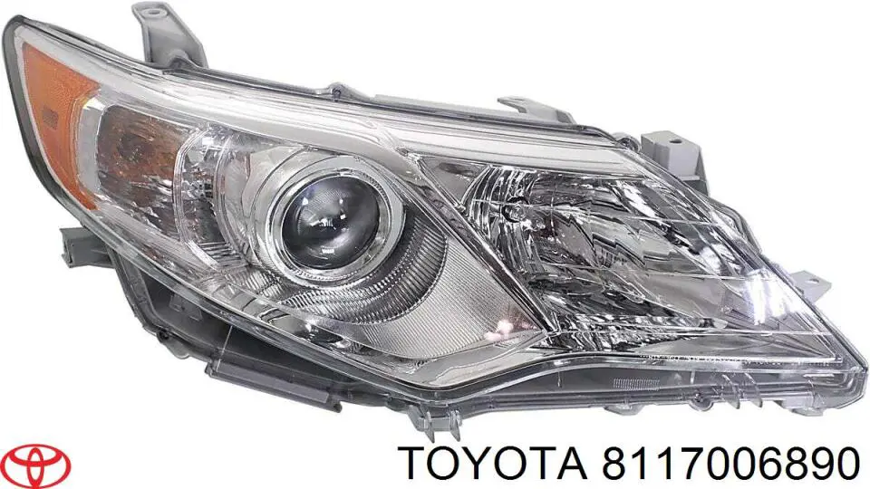 8117006890 Toyota Reflektor lewy