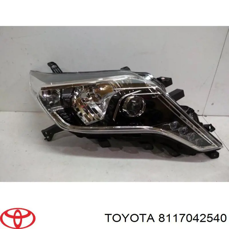 8117042540 Toyota reflektor lewy