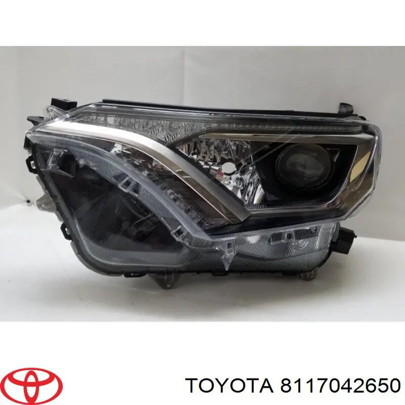 Reflektor lewy 8117042650 Toyota