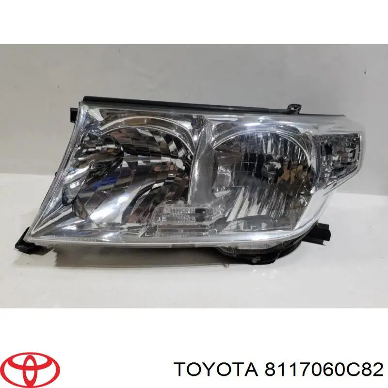 8117060C82 Toyota Reflektor lewy