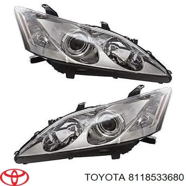 Reflektor lewy Lexus ES 350 sedana (GSV40) (2006 - 2012) cena, od 1751,84 USD