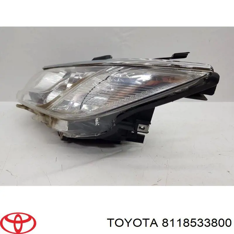8118533800 Toyota Reflektor lewy