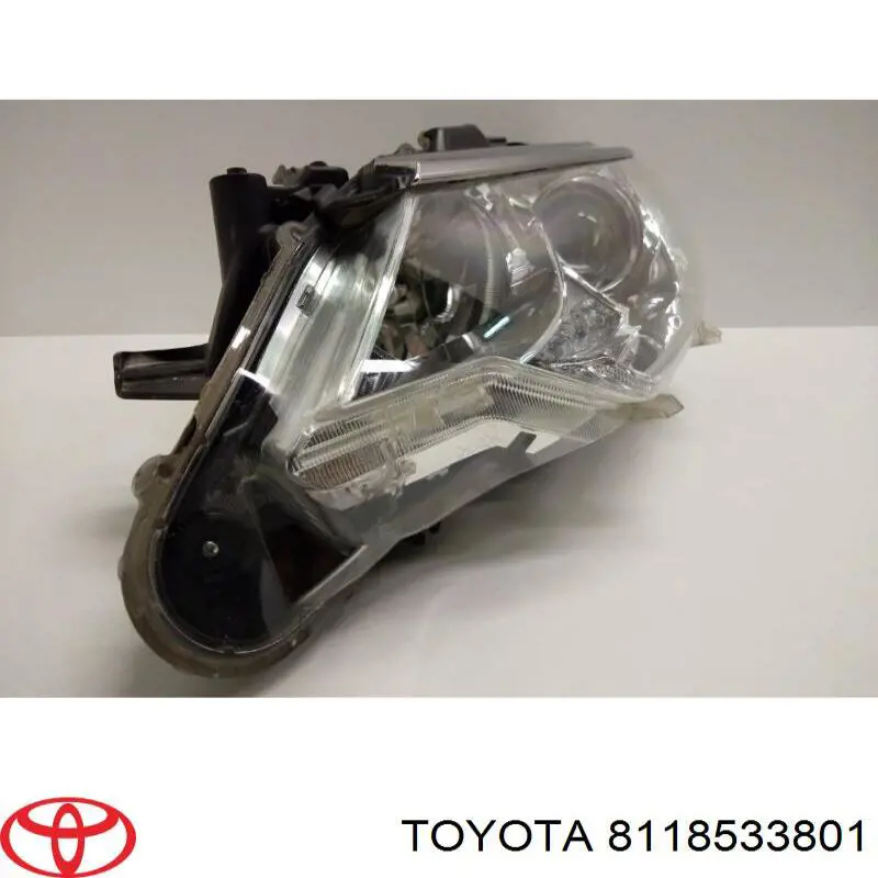 Reflektor lewy Toyota 8118533801