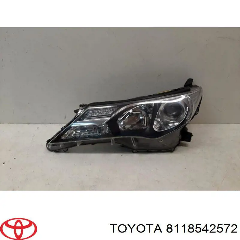 8118542572 Toyota Reflektor lewy